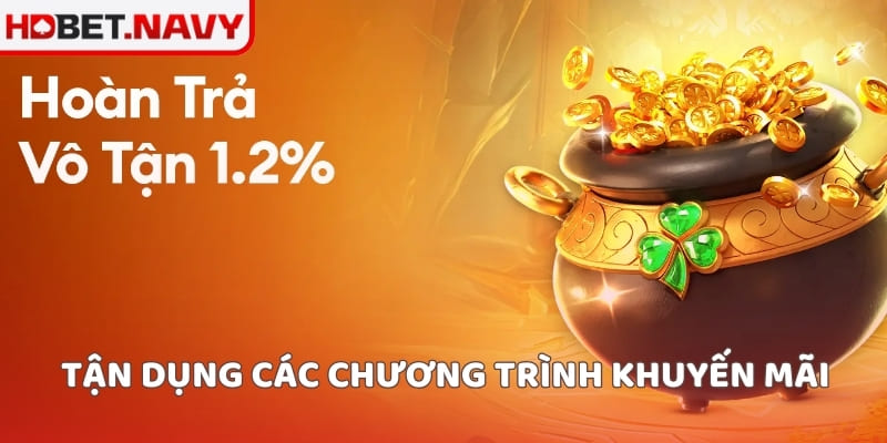 Tận dụng các chương trình khuyến mãi