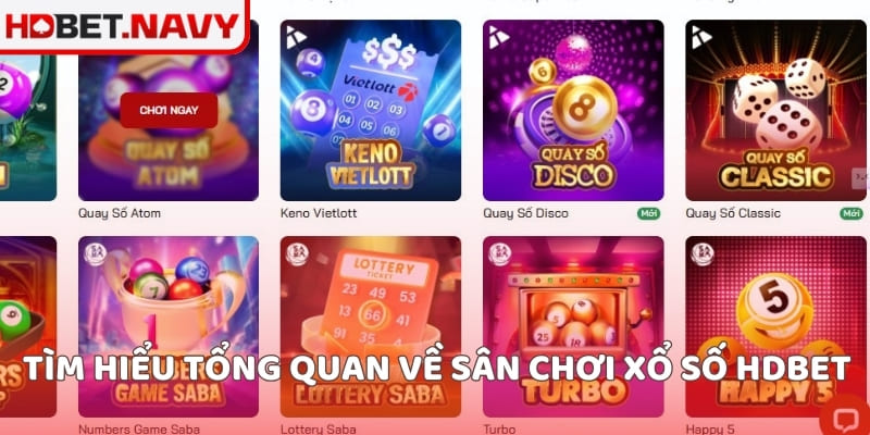 Tìm hiểu tổng quan về sân chơi xổ số HDBET